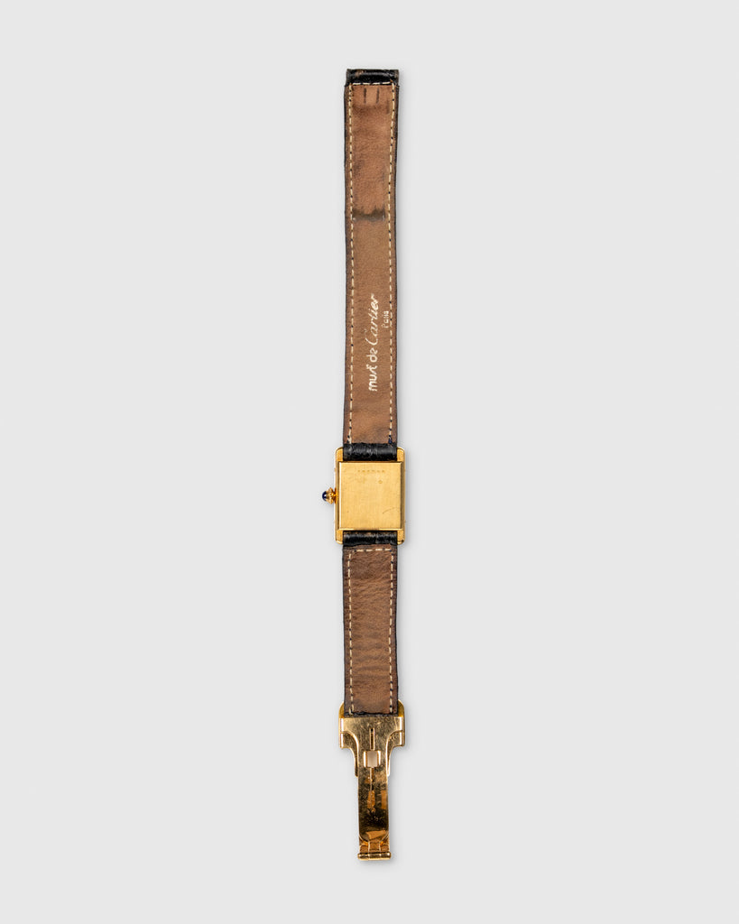 Cartier Mini Tank Louis 7005L Paris Dial 18k YG 1975 Box and Papers ...